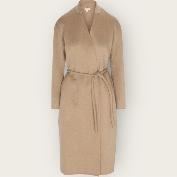 Splendid Jackets & Blazers - NWT | Splendid x Cella Jane | Waist-Tie Wool Coat | Beige | Medium